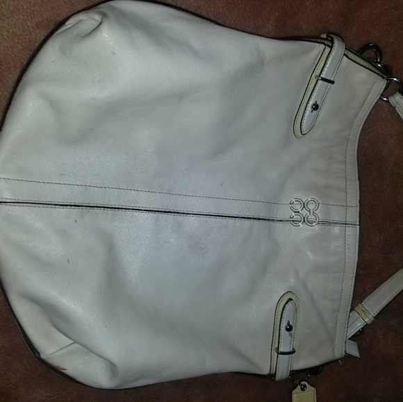 Coach Handbags - Coach Cream Handbag